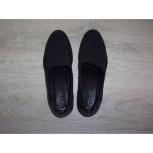 Ecco Gore- Tex Black Slip-Ons Women Size 8